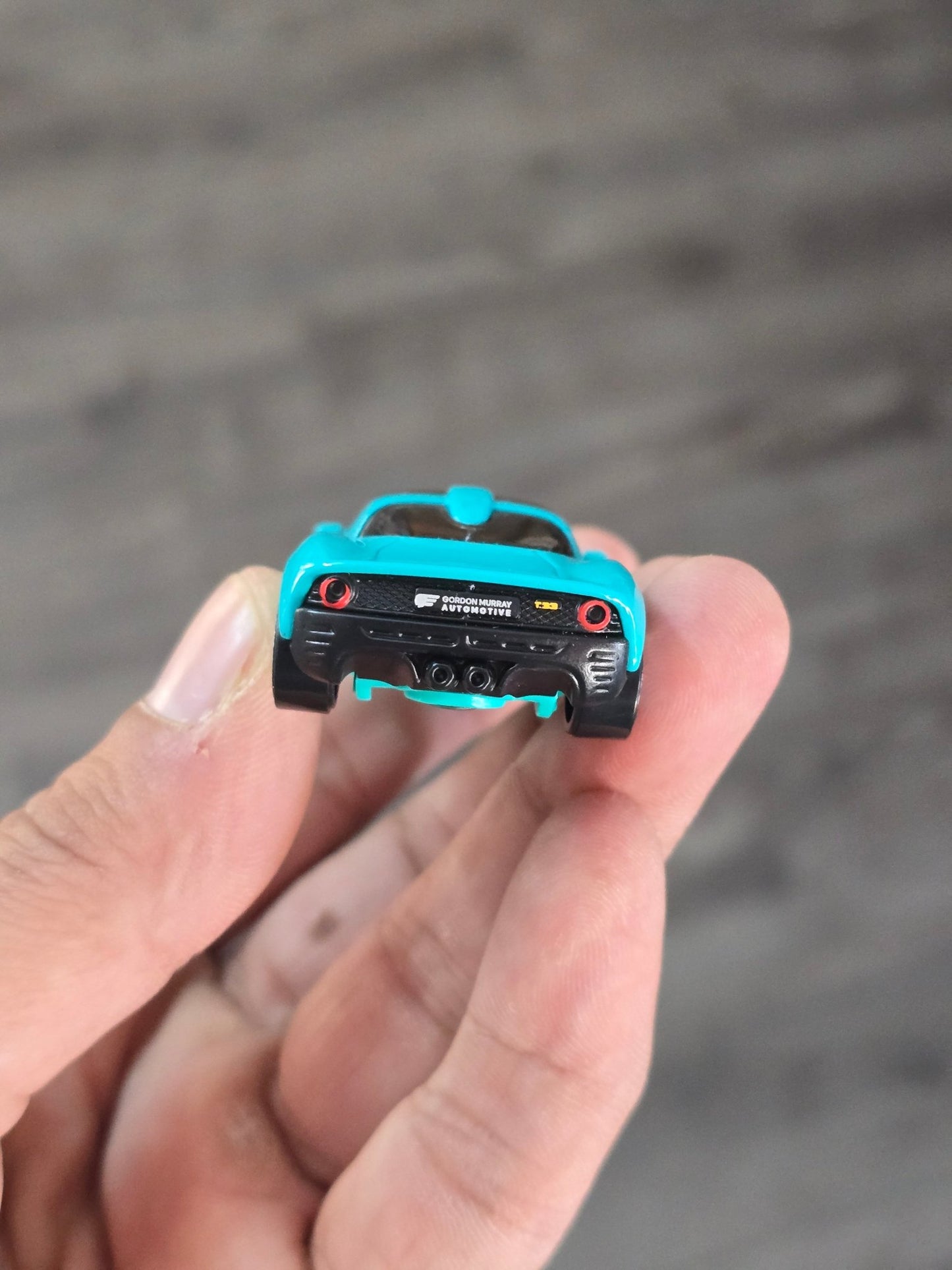 Hot Wheels Gordon Murray Automotive T.33 - Turquoise (Uncarded - New) - Kinder Logs