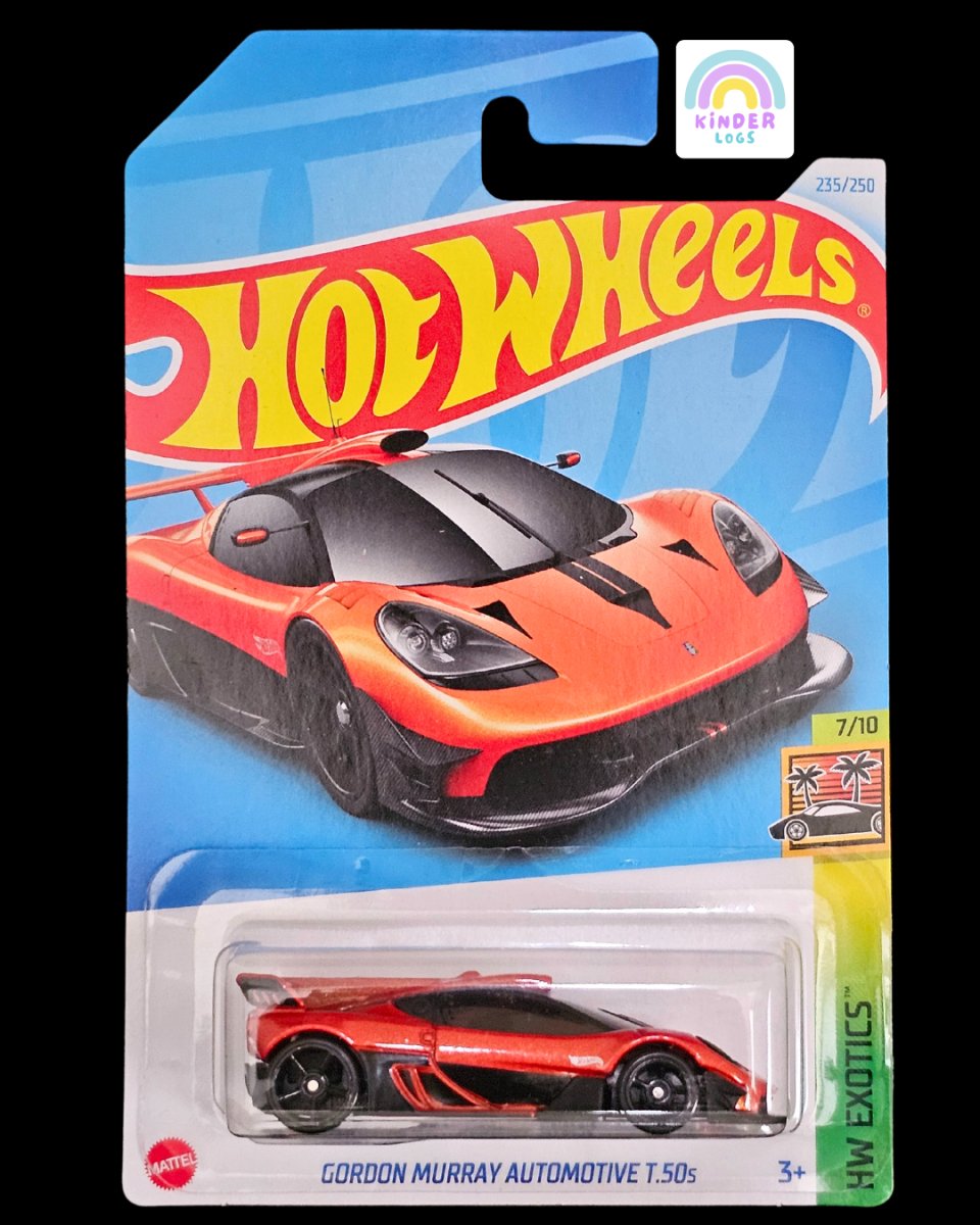 Hot Wheels Gordon Murray Automotive T.50s (P Case) - Kinder Logs