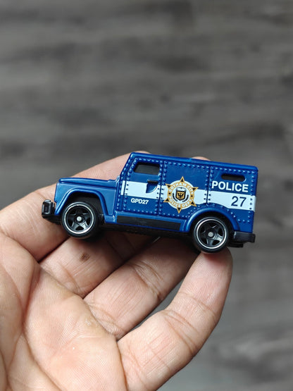 Hot Wheels Gotham City PD Armored Truck (Uncarded - New) - Kinder Logs