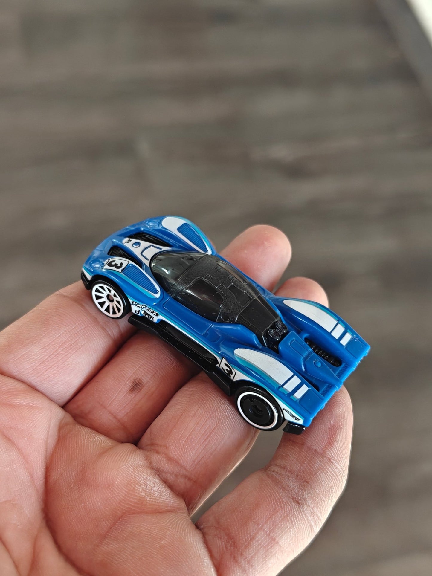 Hot Wheels Group C Fantasy - Blue (Uncarded - New) - Kinder Logs