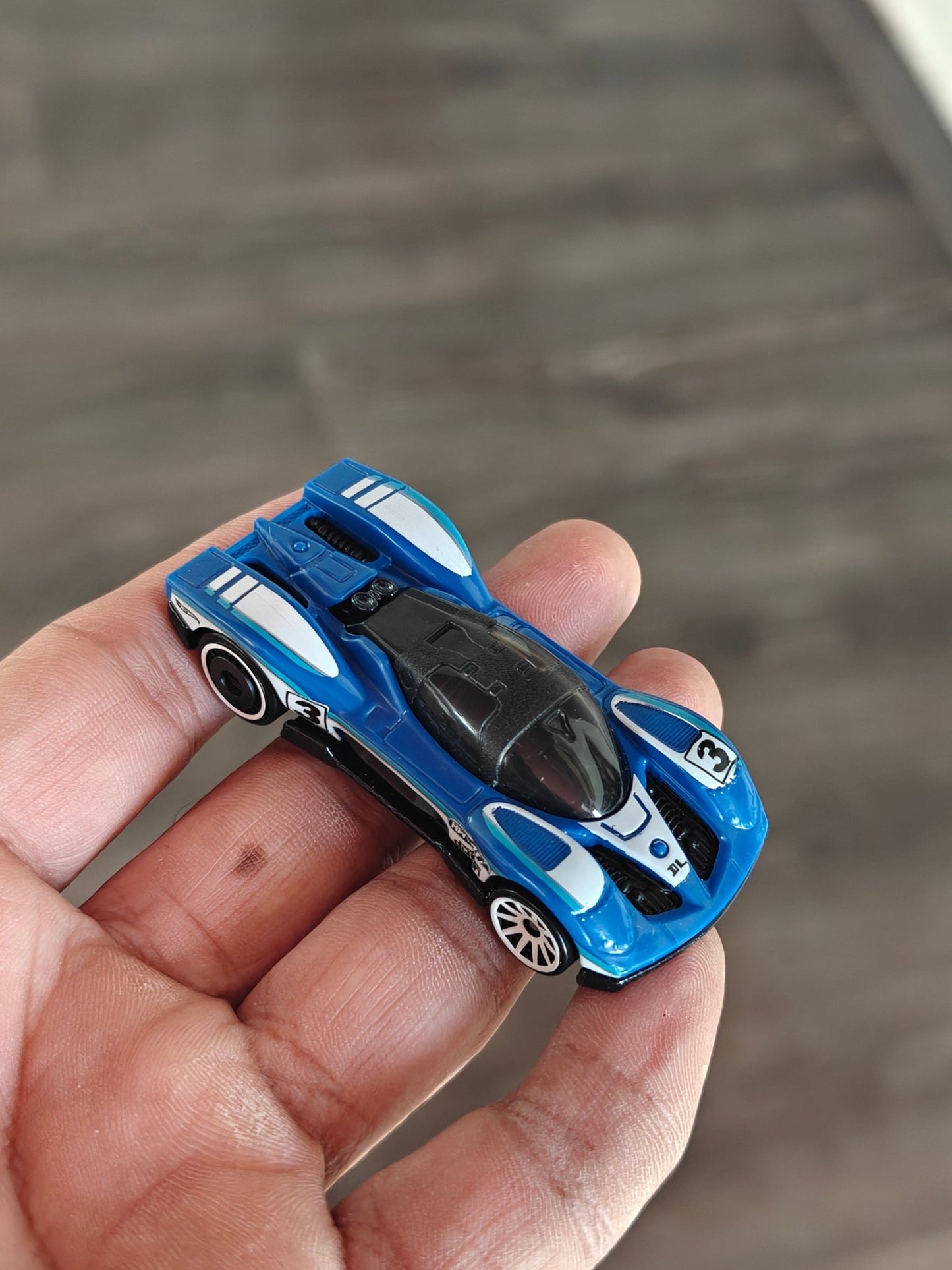 Hot Wheels Group C Fantasy - Blue (Uncarded - New) - Kinder Logs
