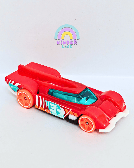 Hot Wheels GRUPPO X24 - Red (Uncarded - New) - Kinder Logs