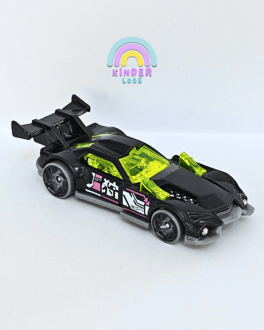 Hot Wheels GT Hunter - Black (Uncarded - New) - Kinder Logs
