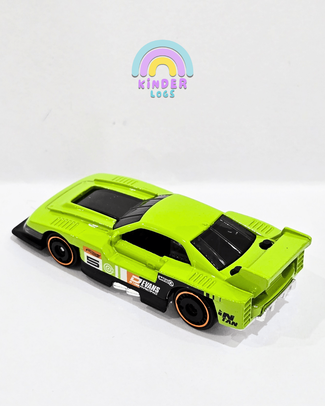 Hot Wheels GT - Scorcher - Green (Uncarded) - Kinder Logs