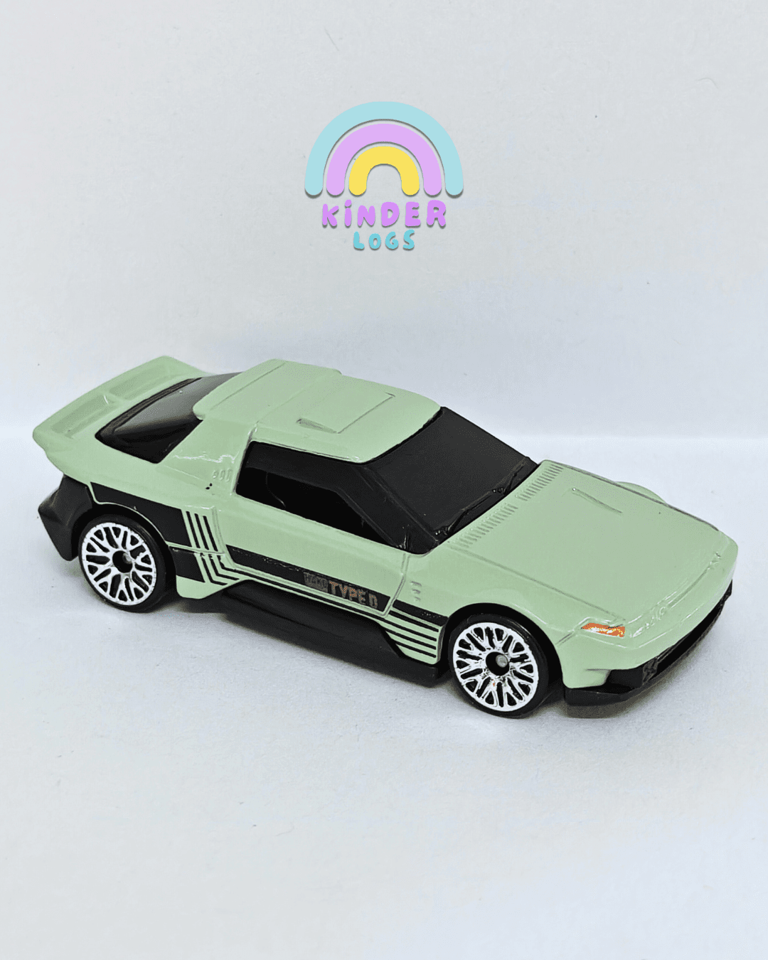 Hot Wheels Hako Type D - Green (Uncarded - New) - Kinder Logs