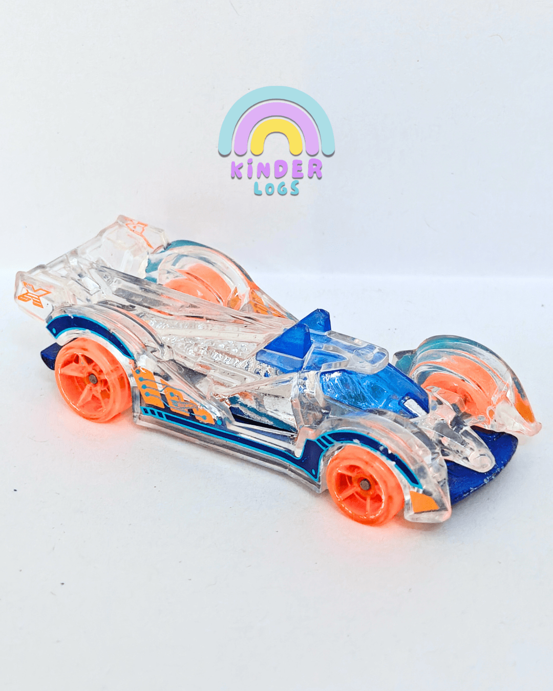 Hot Wheels Hi - Tech Missile - Transparent (Pre - Owned Car) - Kinder Logs
