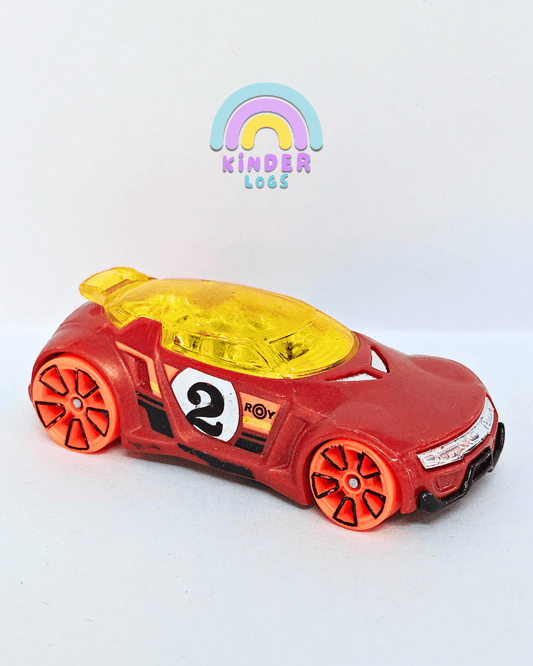 Hot Wheels High Voltage - Orange (Pre - Owned Car) - Kinder Logs