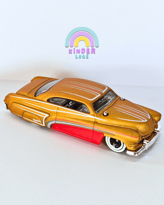 Hot Wheels Hirohata Merc - Matte Gold (Uncarded - New) - Kinder Logs