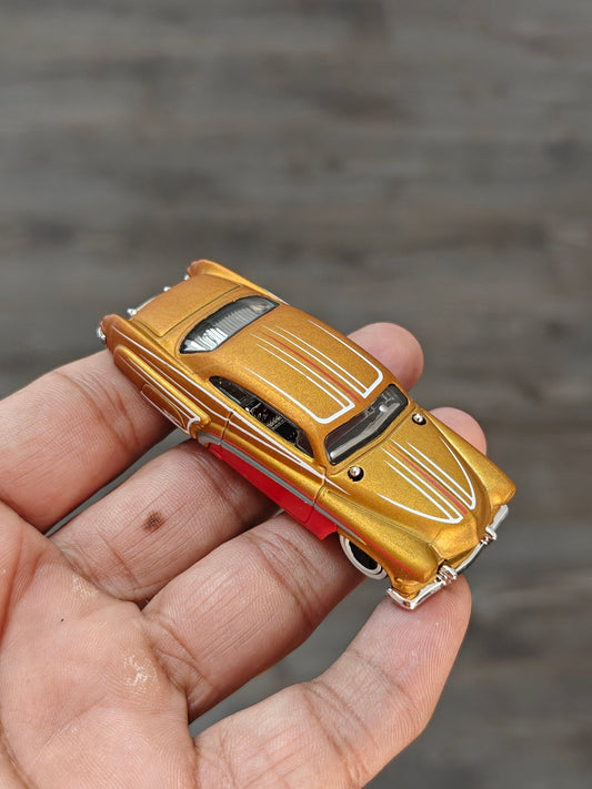 Hot Wheels Hirohata Merc - Matte Gold (Uncarded - New) - Kinder Logs