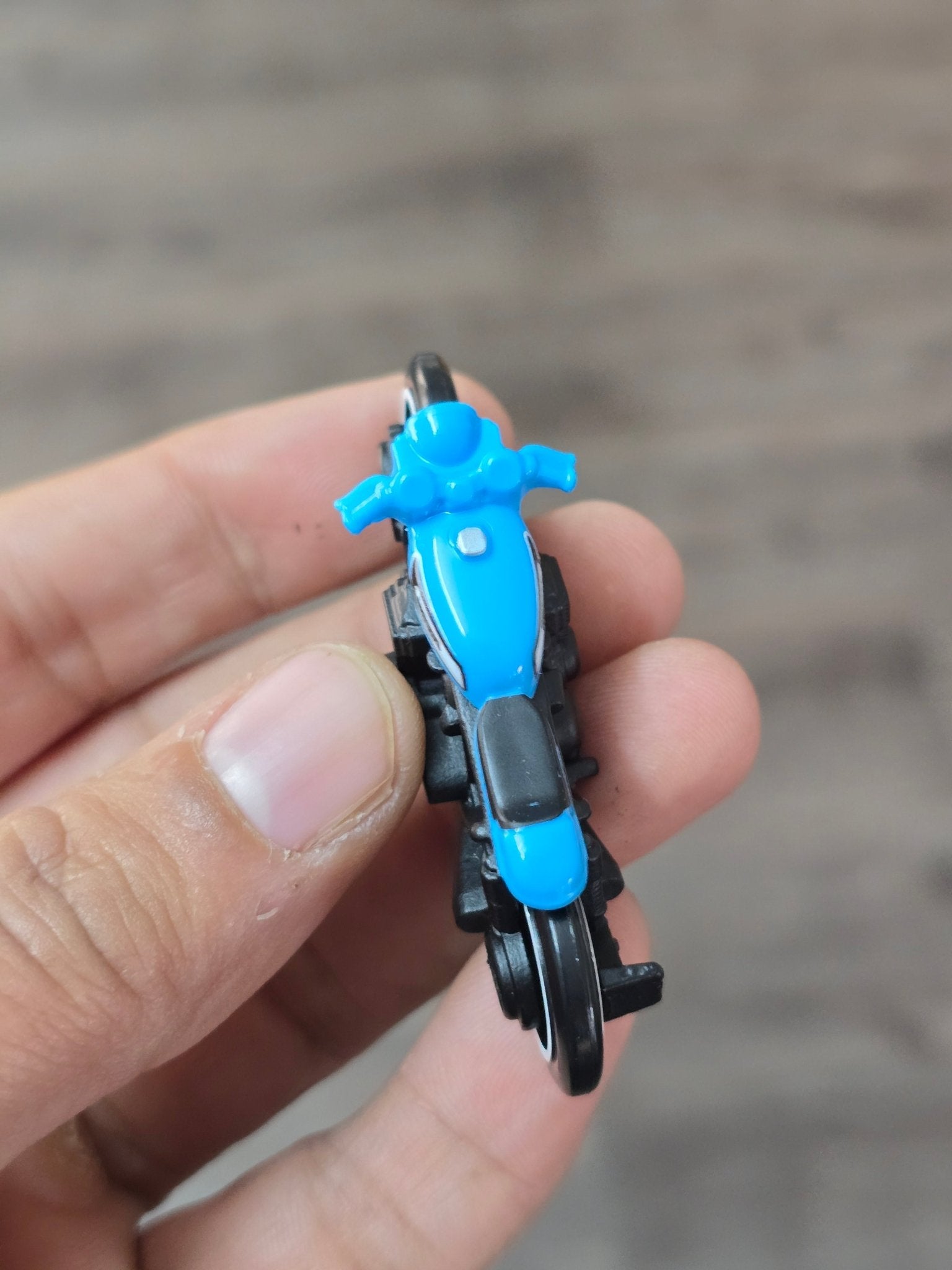 Hot Wheels Honda CB750 Cafe - Blue (Uncarded - New) - Kinder Logs