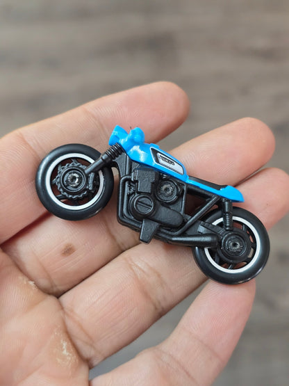 Hot Wheels Honda CB750 Cafe - Blue (Uncarded - New) - Kinder Logs