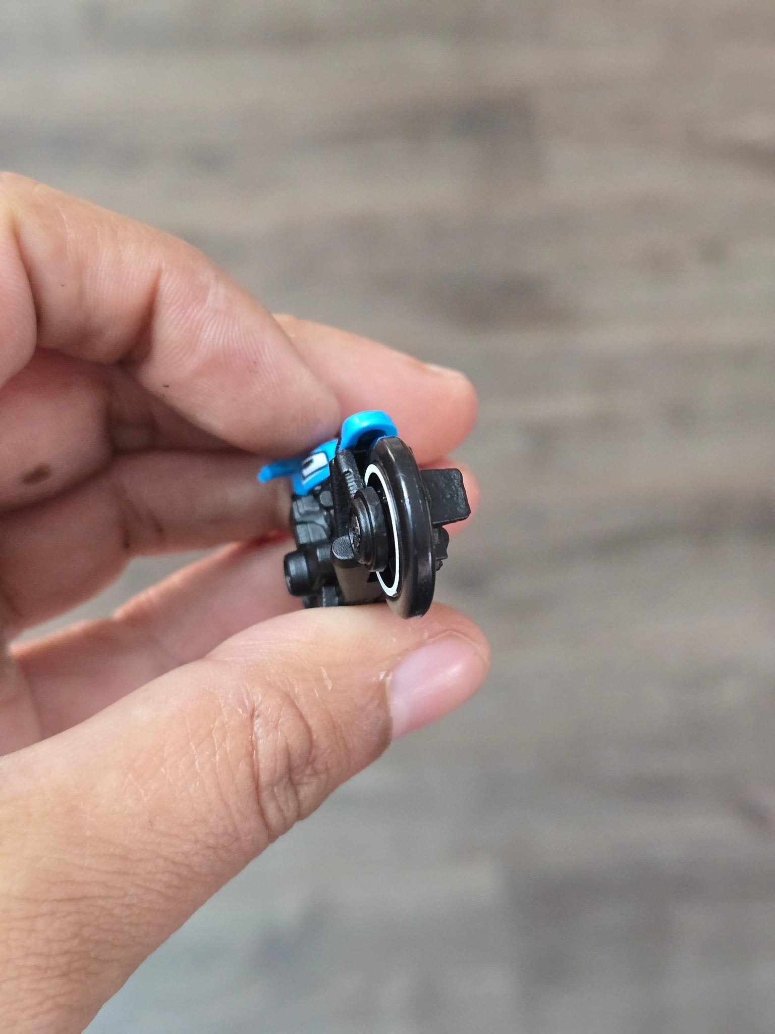 Hot Wheels Honda CB750 Cafe - Blue (Uncarded - New) - Kinder Logs