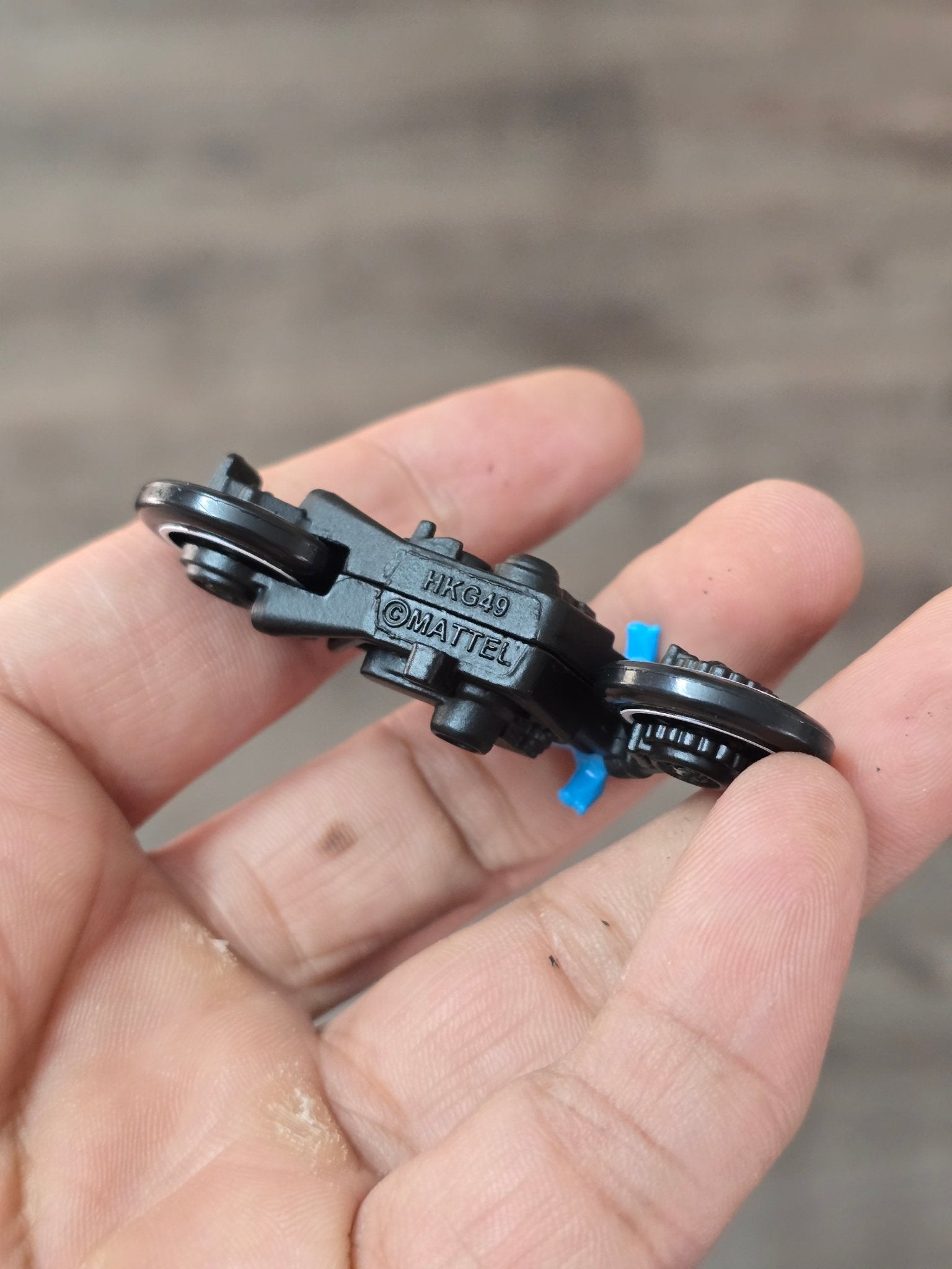 Hot Wheels Honda CB750 Cafe - Blue (Uncarded - New) - Kinder Logs