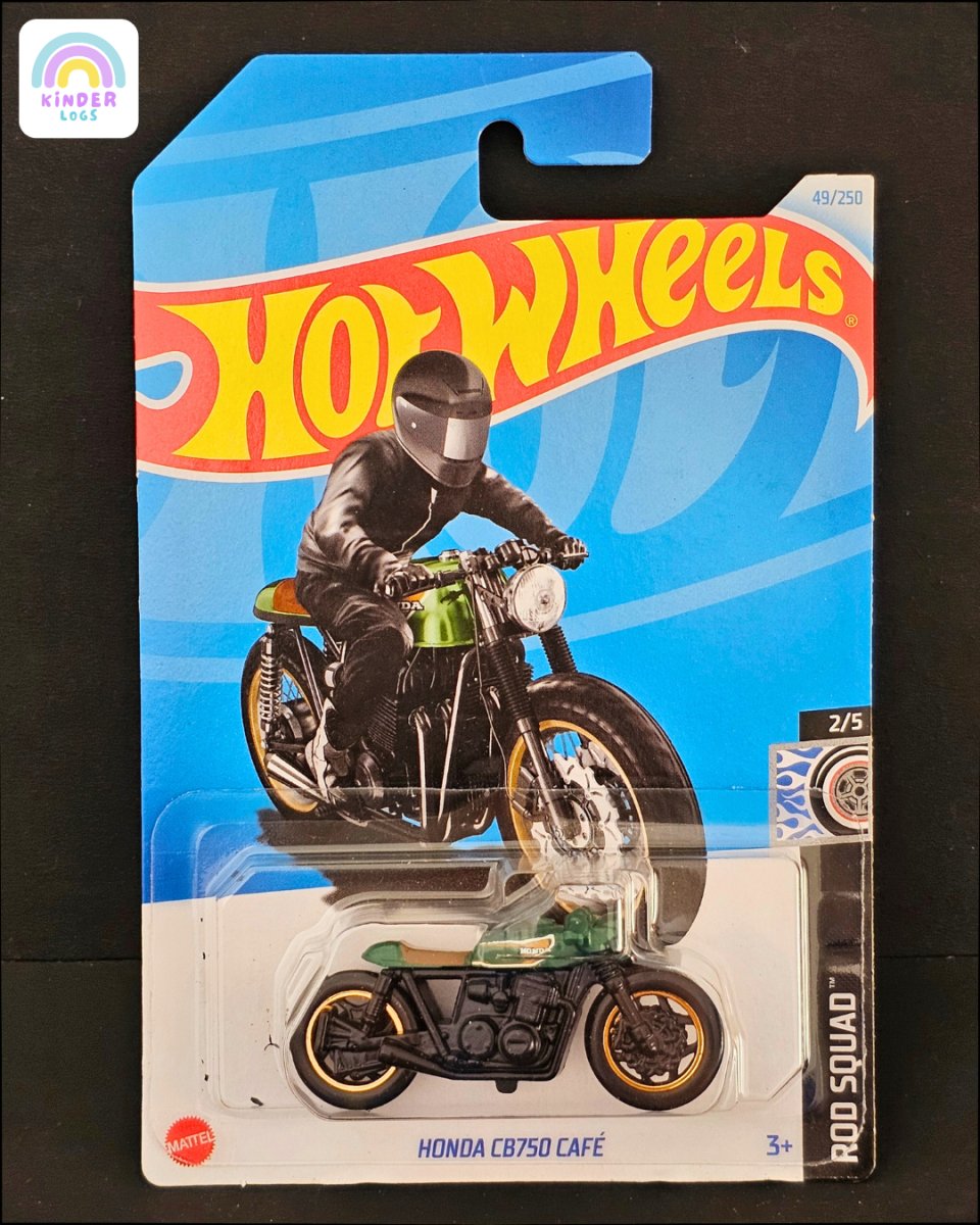 Hot Wheels Honda CB750 Cafe (Imported) - Kinder Logs