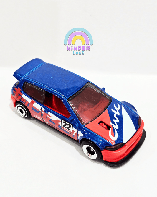 Hot Wheels Honda Civic Custom No. 22 (Uncarded) - Kinder Logs