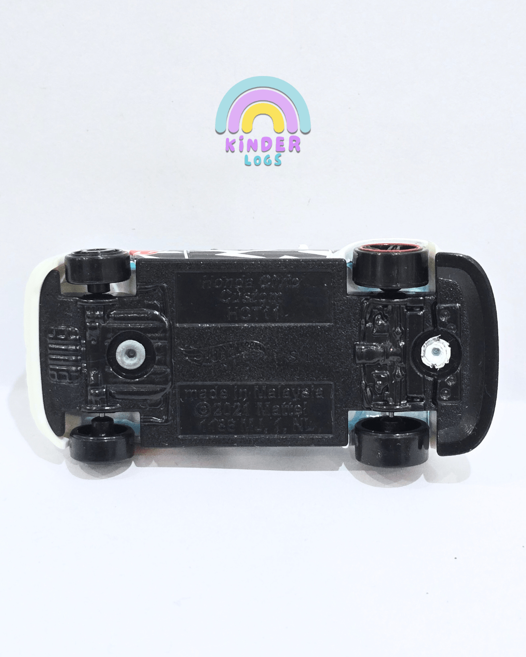 Hot Wheels Honda Civic Custom (Used Car) - Kinder Logs