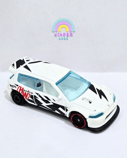 Hot Wheels Honda Civic Custom (Used Car) - Kinder Logs