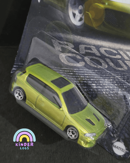 Hot Wheels Honda Civic EG - Fast & Furious Racing Course (Imported) - Kinder Logs