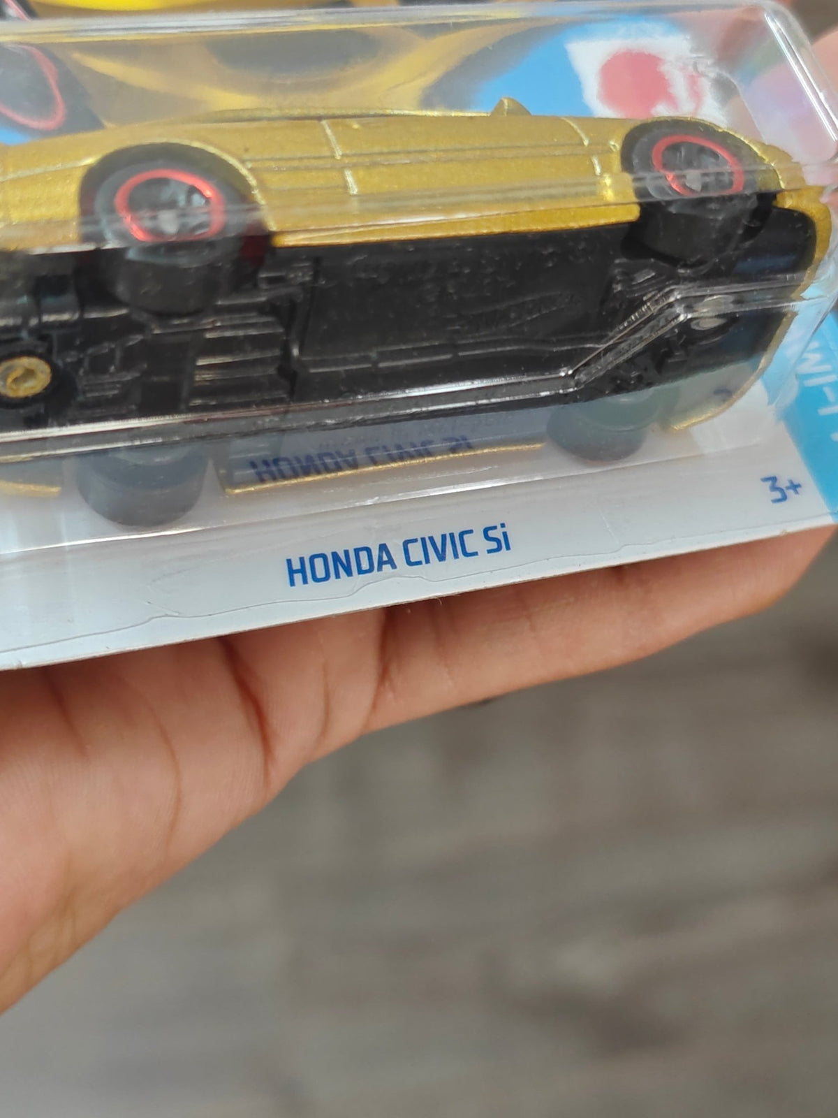 Hot Wheels Honda Civic Si - Metallic Gold (Imported) - Kinder Logs