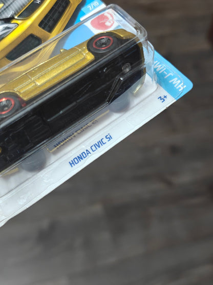 Hot Wheels Honda Civic Si - Metallic Gold (Imported) - Kinder Logs