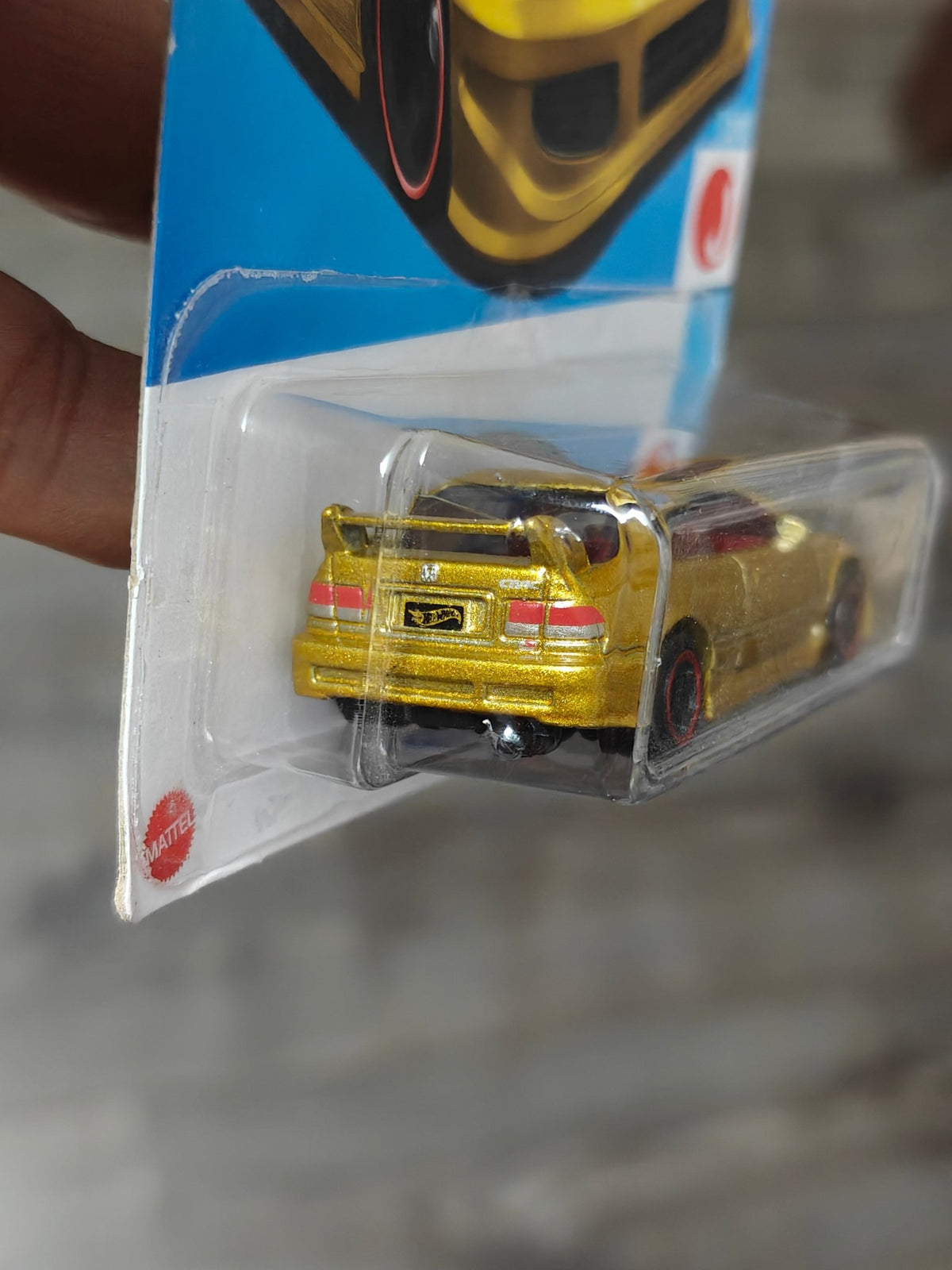 Hot Wheels Honda Civic Si - Metallic Gold (Imported) - Kinder Logs