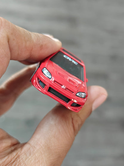 Hot Wheels Honda Civic Si - Red (Uncarded - New) - Kinder Logs