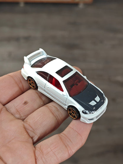 Hot Wheels Honda Civic Si - White (Uncarded - New) - Kinder Logs