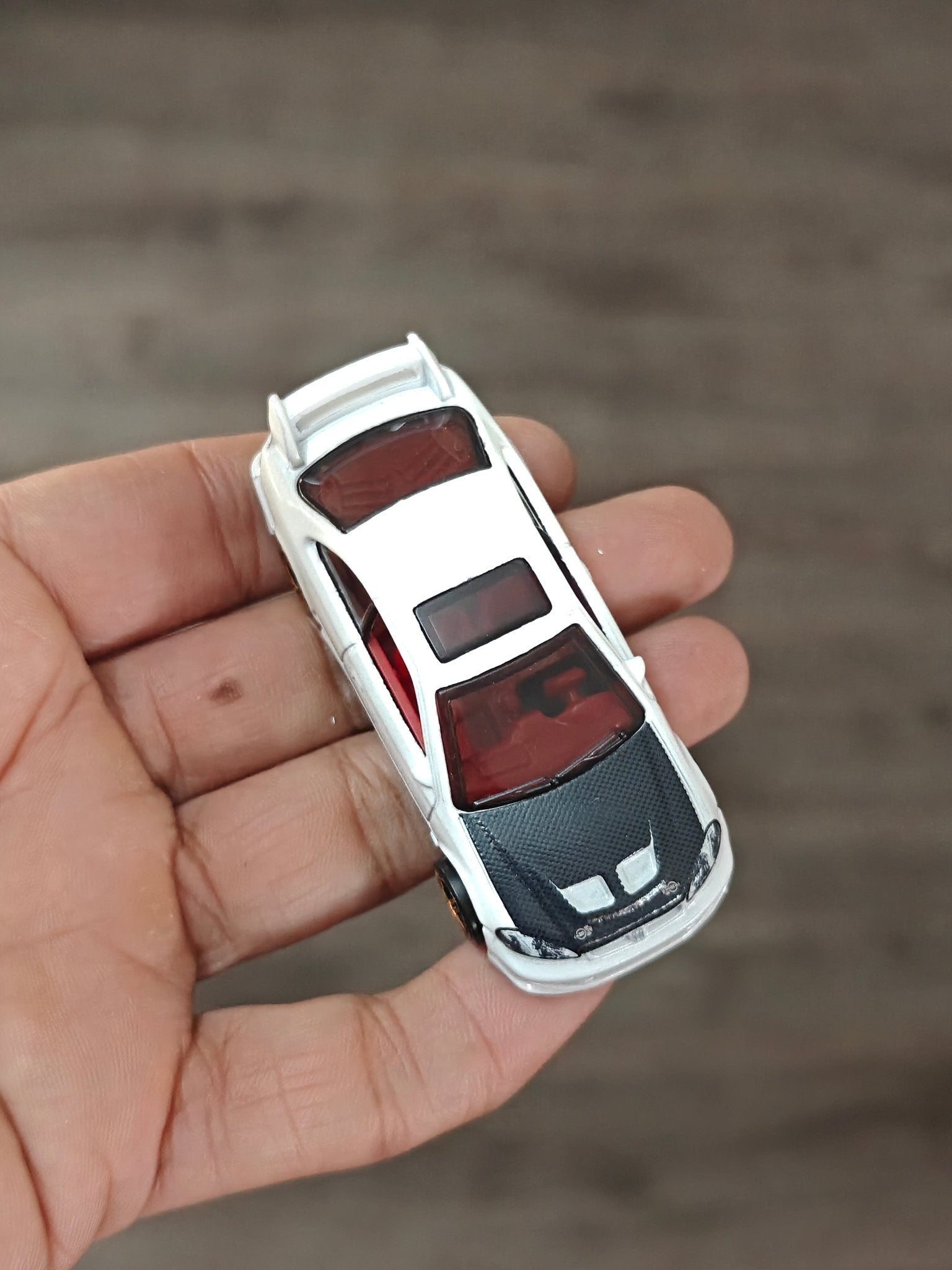 Hot Wheels Honda Civic Si - White (Uncarded - New) - Kinder Logs