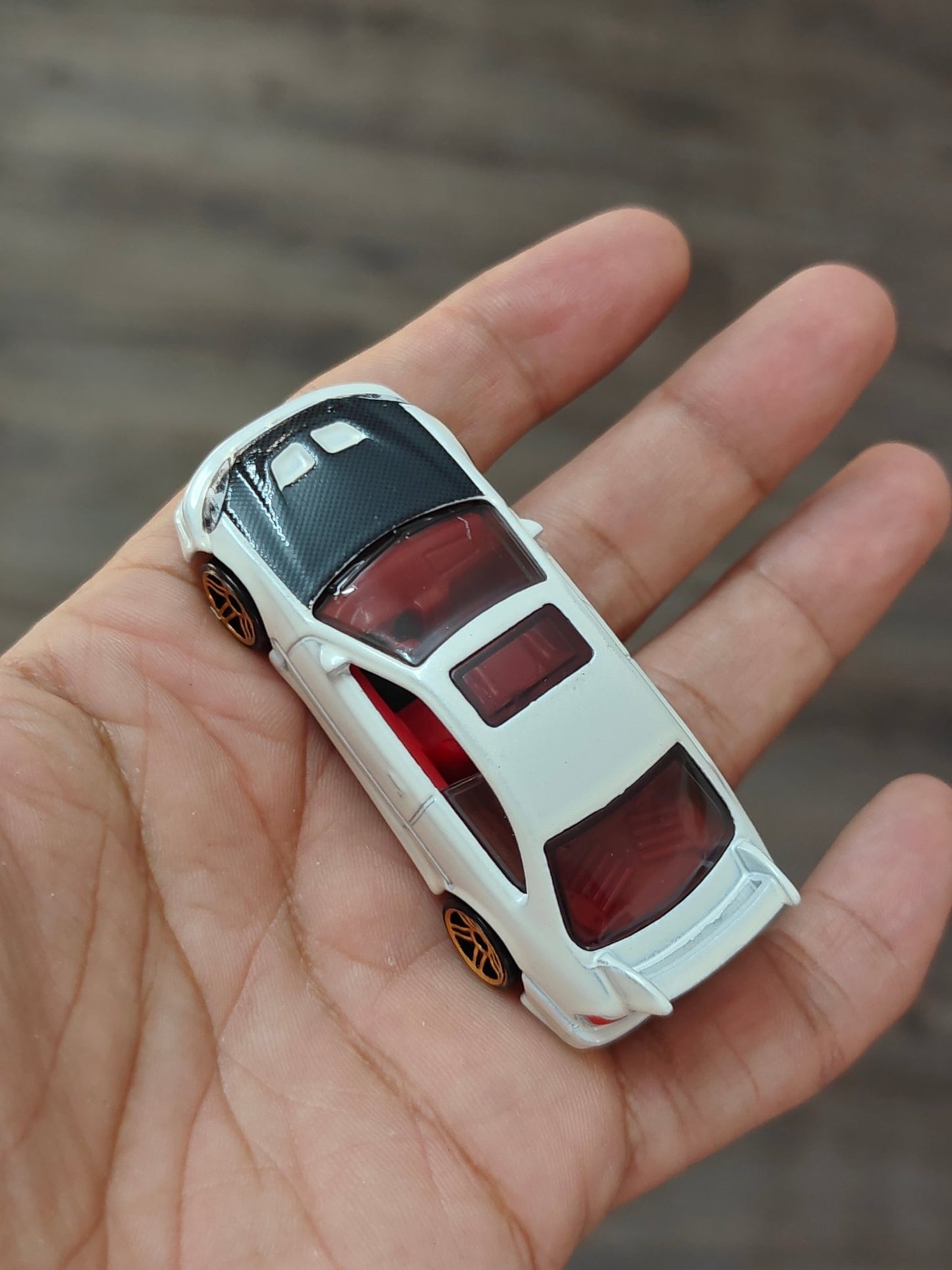 Hot Wheels Honda Civic Si - White (Uncarded - New) - Kinder Logs