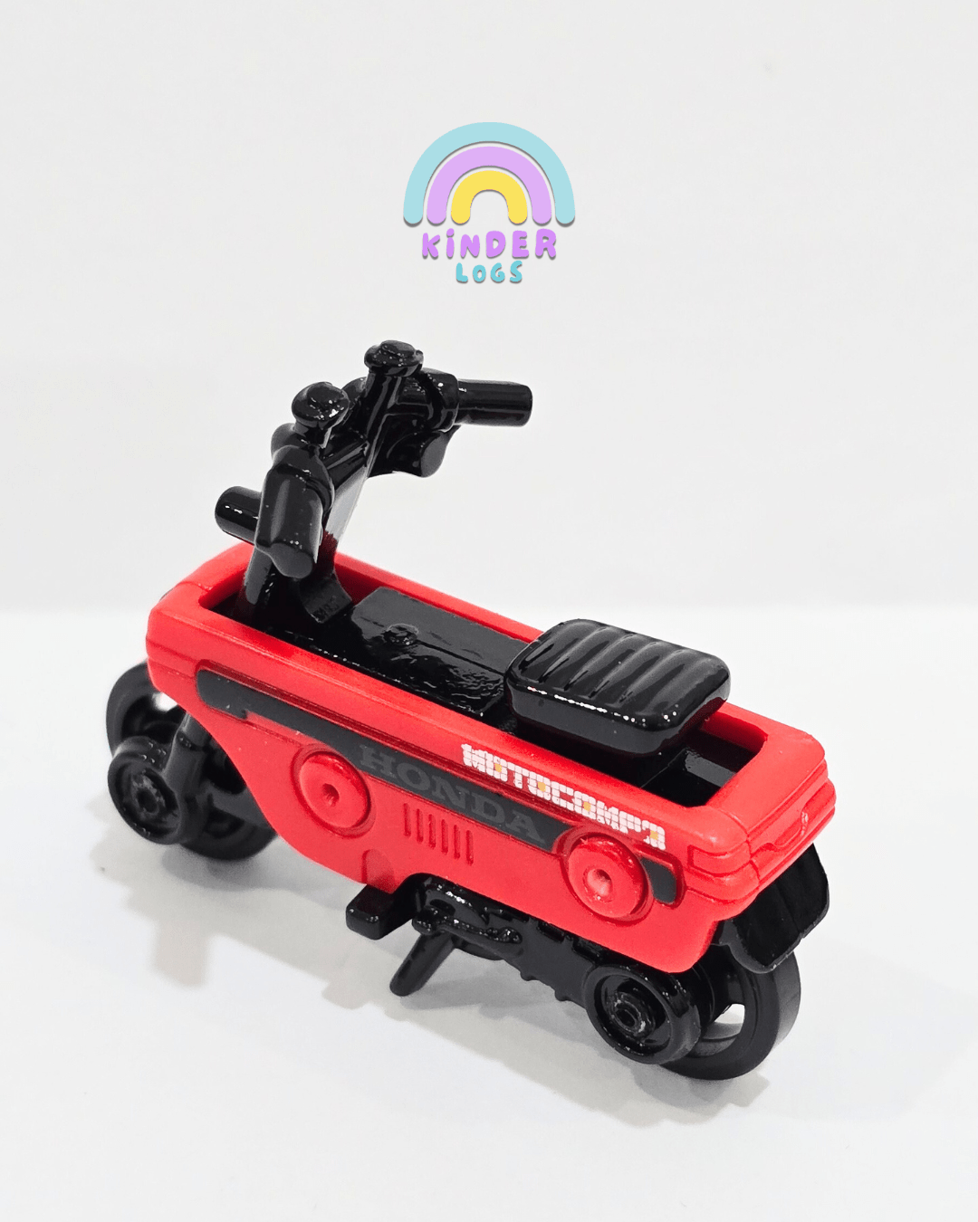 Hot Wheels Honda Motocompo - Red (Uncarded) - Kinder Logs