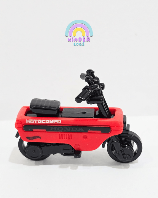 Hot Wheels Honda Motocompo - Red (Uncarded) - Kinder Logs