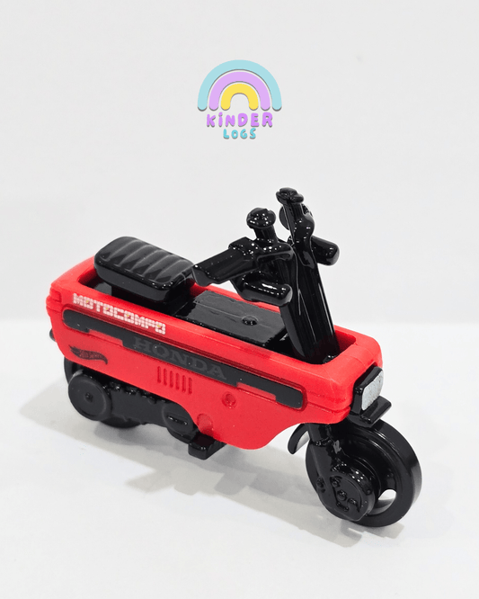 Hot Wheels Honda Motocompo - Red (Uncarded) - Kinder Logs
