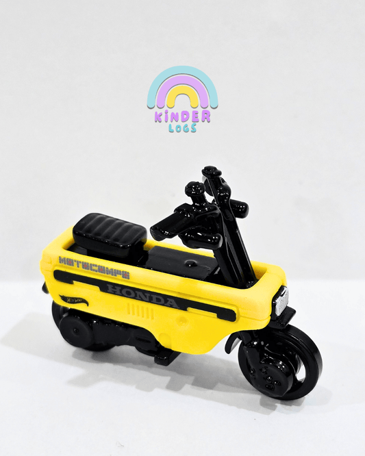 Hot Wheels Honda Motocompo - Yellow (Uncarded - New) - Kinder Logs