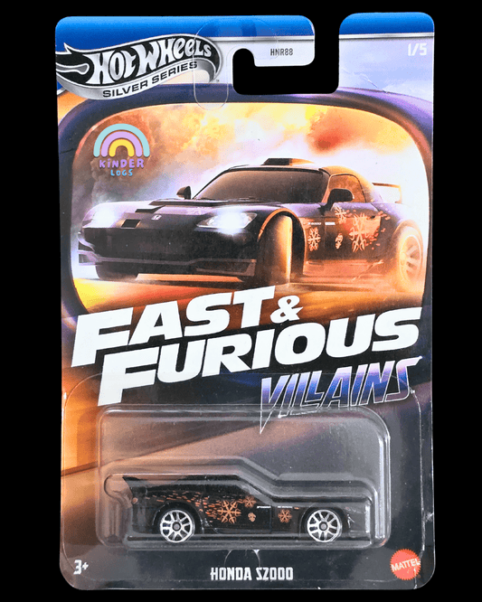 Hot Wheels Honda S2000 - Fast & Furious Villains - Kinder Logs