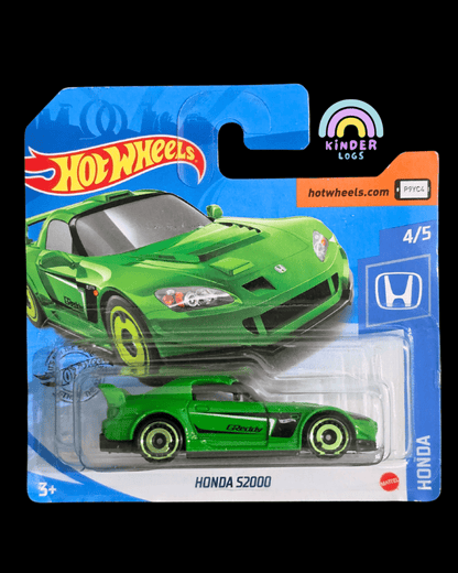 Hot Wheels Honda S2000 'GReddy' - Short Card (Imported) - Kinder Logs