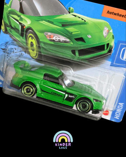 Hot Wheels Honda S2000 'GReddy' - Short Card (Imported) - Kinder Logs