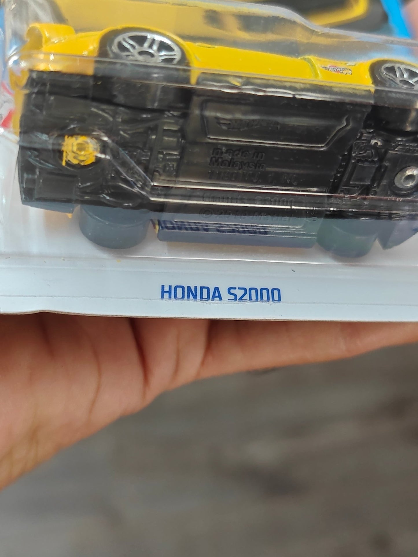 Hot Wheels Honda S2000 Ryu's Rides - Yellow (Imported) - Kinder Logs