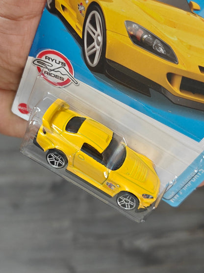 Hot Wheels Honda S2000 Ryu's Rides - Yellow (Imported) - Kinder Logs
