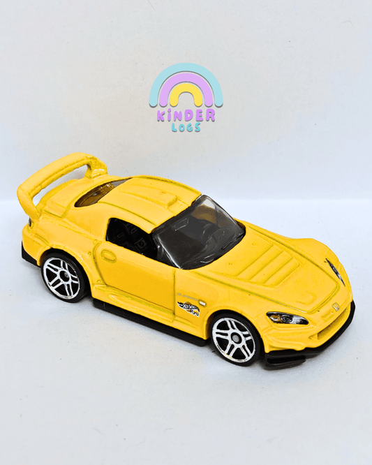 Hot Wheels Honda S2000 Ryu's Rides - Yellow (Uncarded - New) - Kinder Logs