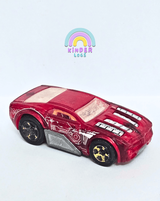 Hot Wheels Horseplay - Red (Pre - Owned Car) - Kinder Logs