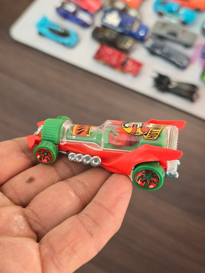 Hot Wheels Hot Wheengs Sauce Bottle Car (Uncarded) - Kinder Logs