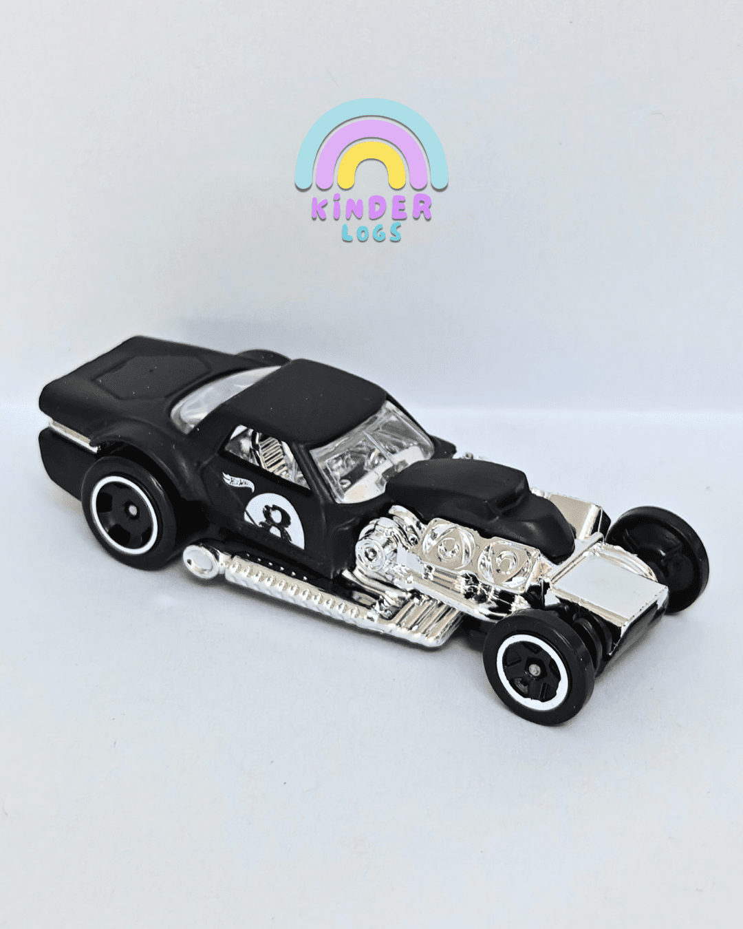 Hot Wheels Hoto Roto - Black (Uncarded - New) - Kinder Logs