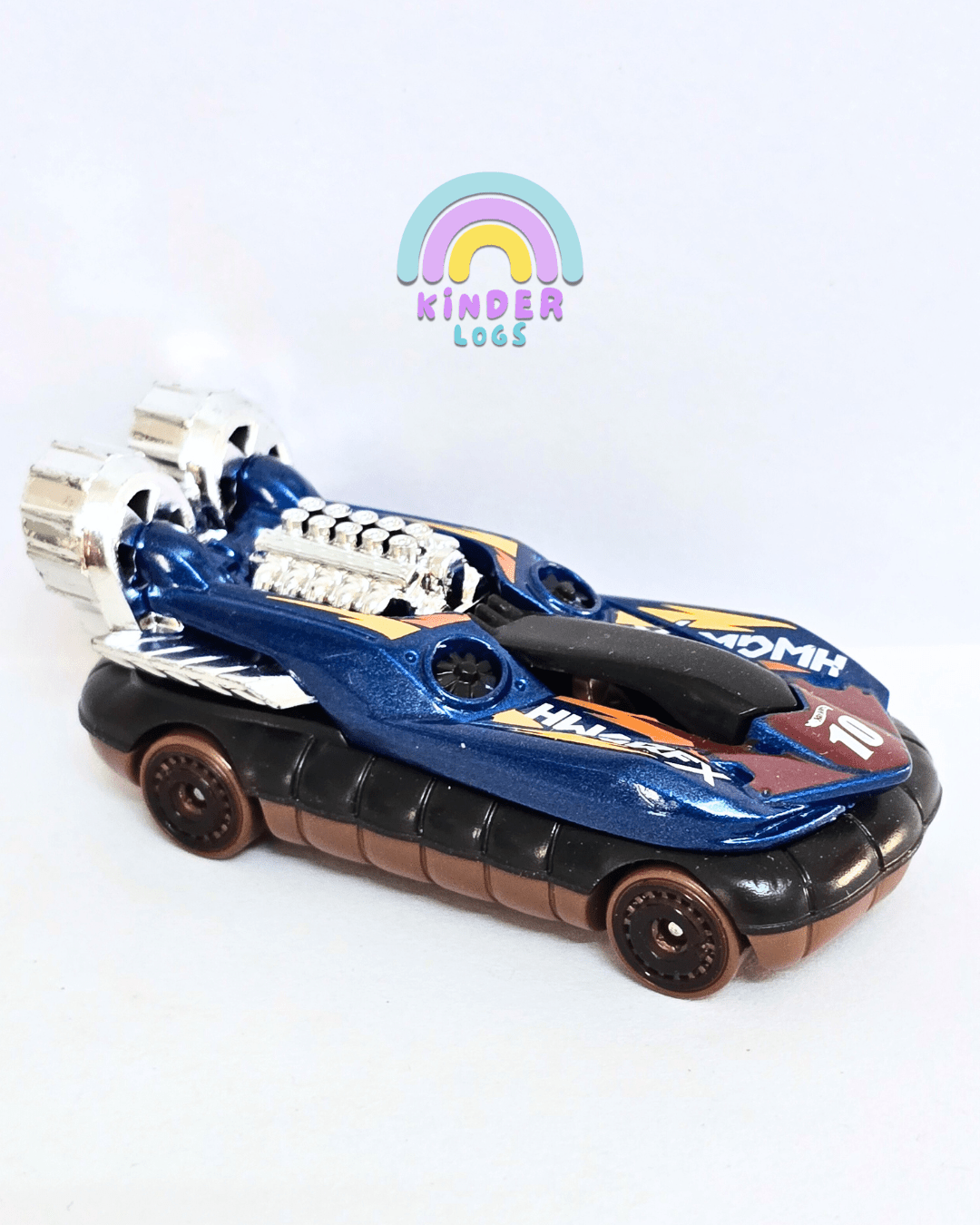 Hot Wheels Hover Storm - Blue (Uncarded - New) - Kinder Logs