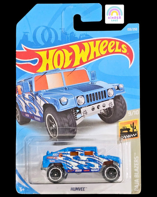 Hot Wheels Humvee Blue Camo Edition - Kinder Logs