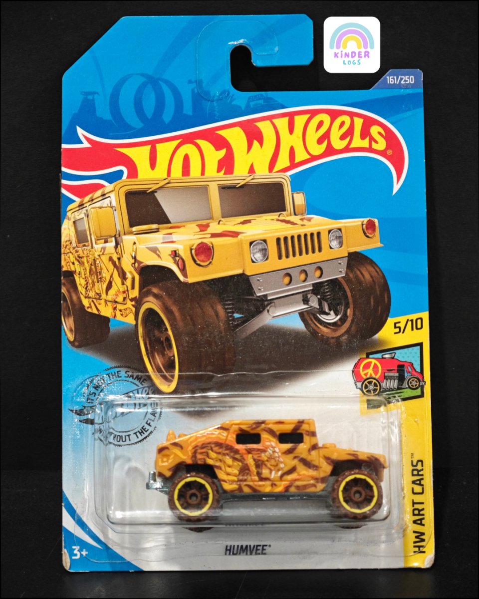 Hot Wheels Humvee SUV (Camouflaged Model) - Kinder Logs