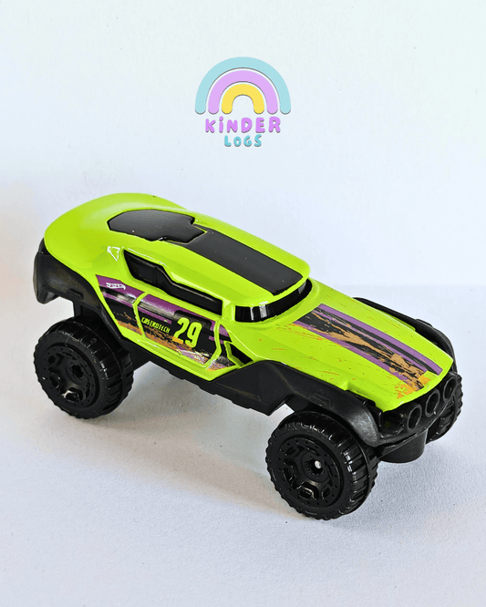 Hot Wheels Hyper Rocker - Green (Uncarded - New) - Kinder Logs