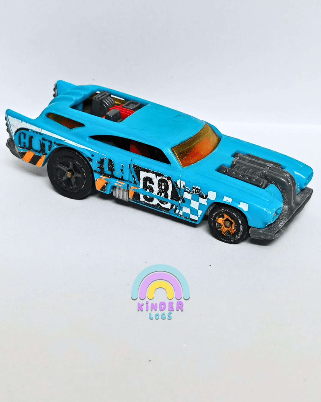 Hot Wheels Jack Hammer - Blue (Pre - Owned Car) - Kinder Logs