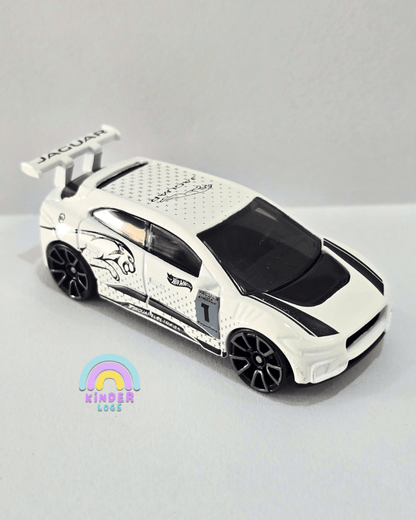 Hot Wheels Jaguar i - Pace eTrophy (Uncarded) - Kinder Logs