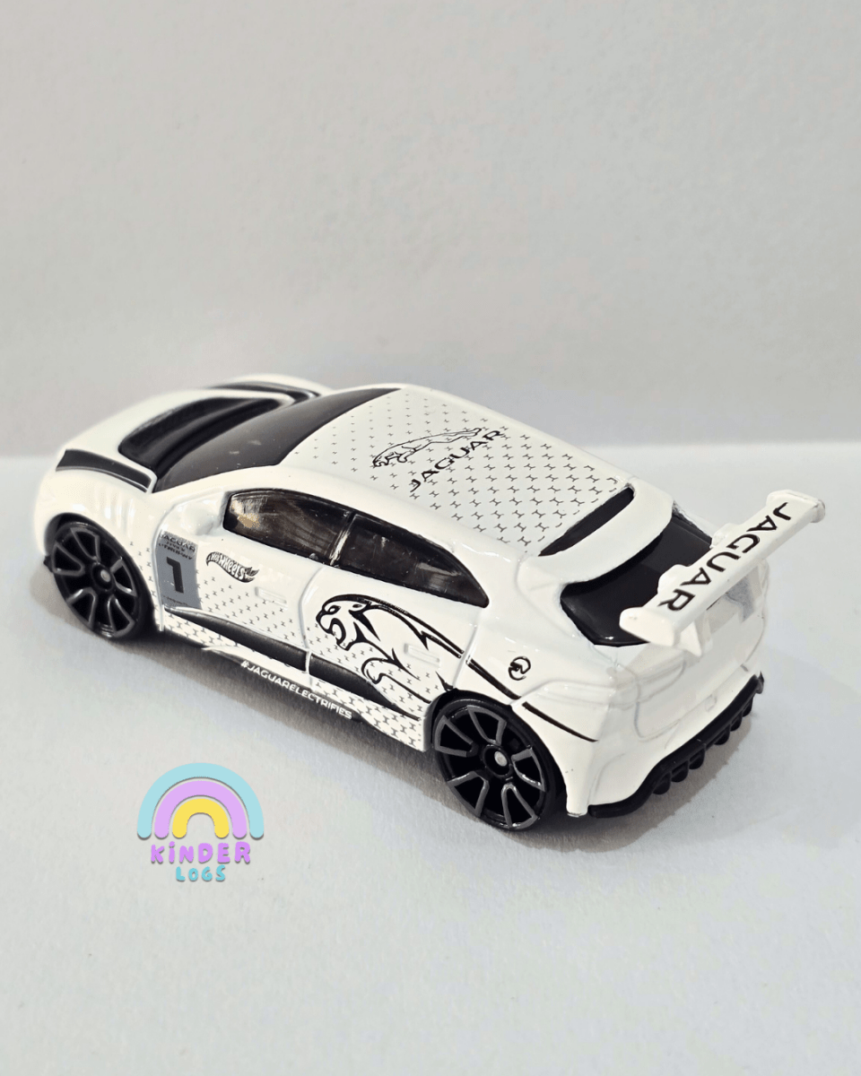 Hot Wheels Jaguar i - Pace eTrophy (Uncarded) - Kinder Logs