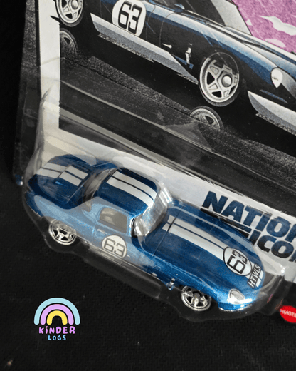 Hot Wheels Jaguar Lightweight E - Type - National Icons (Imported) - Kinder Logs